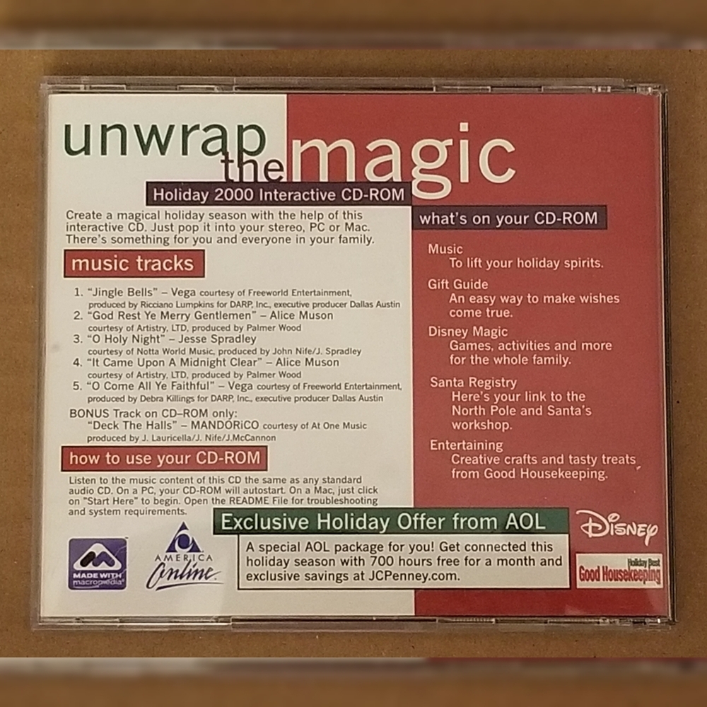 Unwrap The Magic Compilation CD-ROM 2000 - Picture 2 of 2